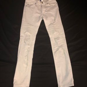 Skinny fit White Jeans
